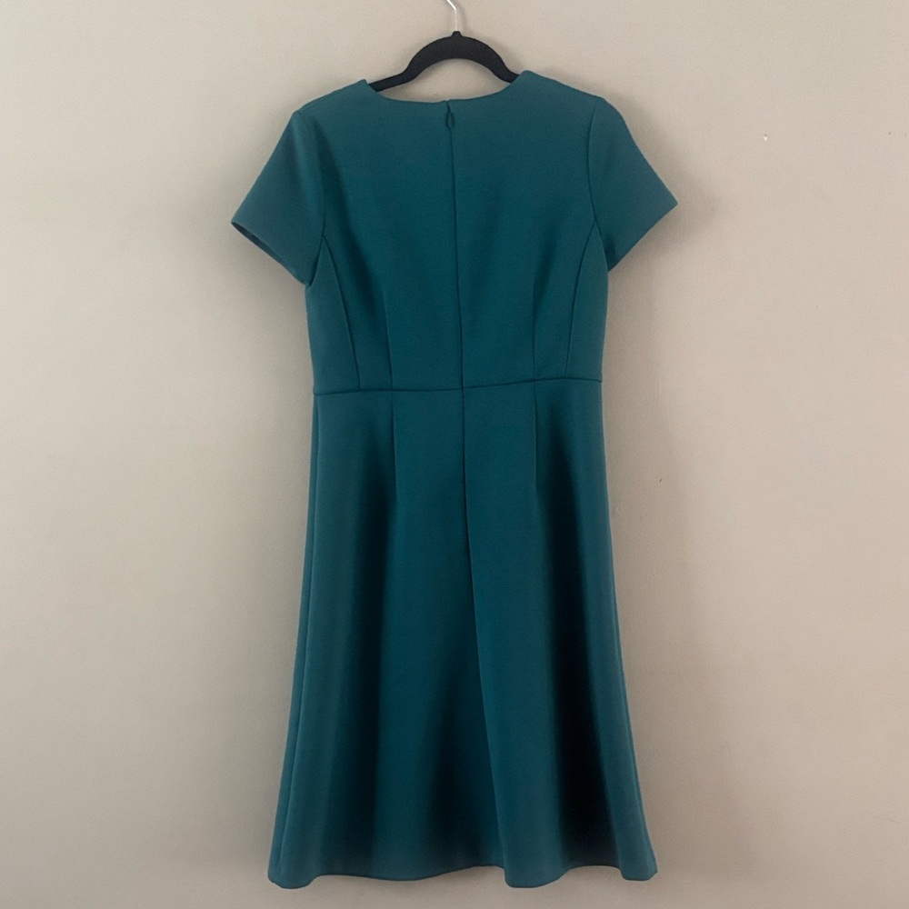 Ann Taylor Teal Midi Dress - Picture 6 of 7